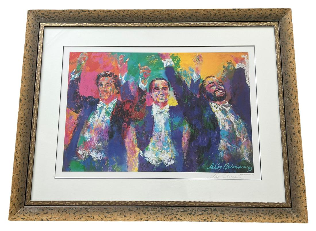 Leroy Neiman "The Three Tenors" Lithograph (1 of 9)
