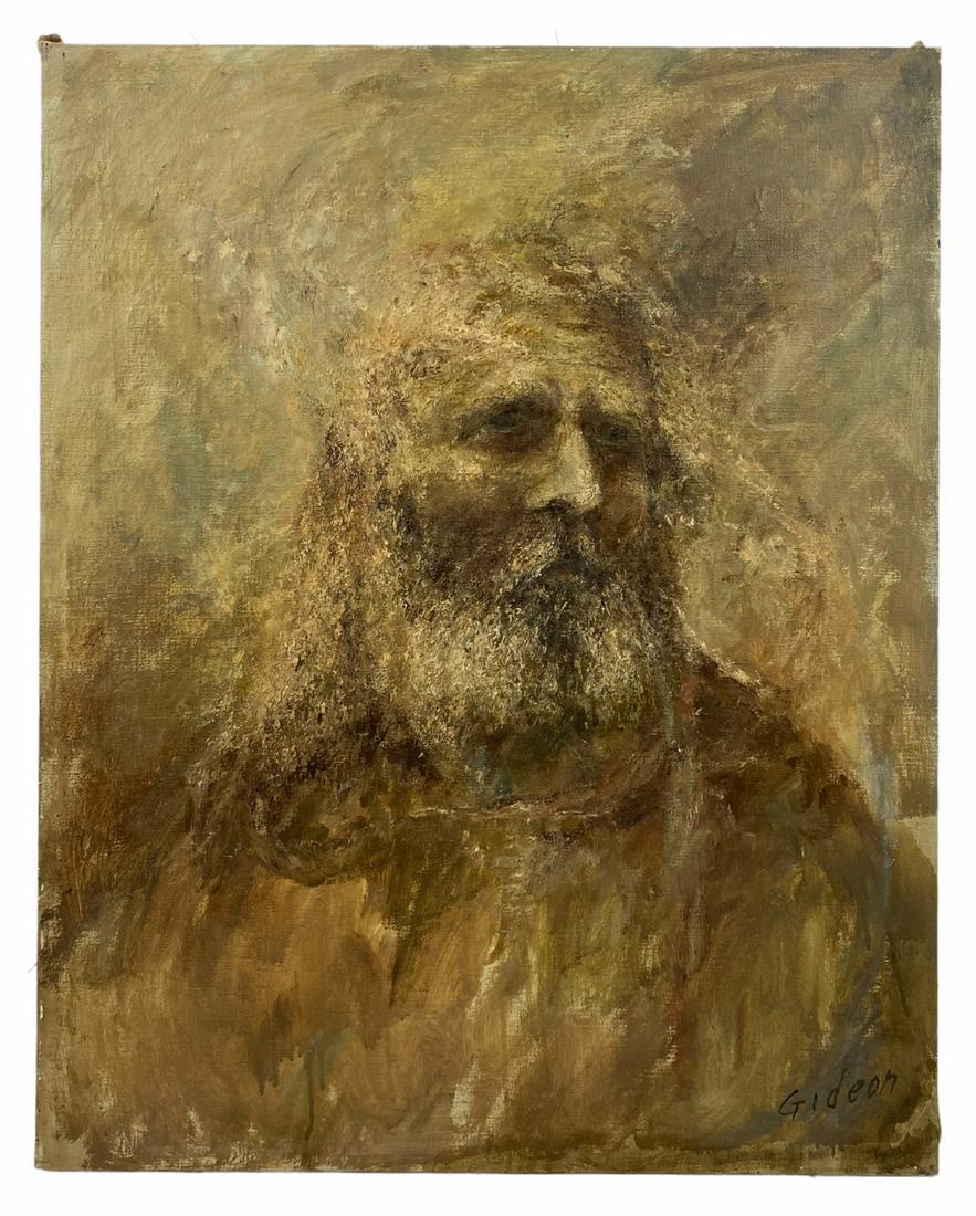 Elmo Gideon "Moses' Oil Painting on Canvas (1 of 5)