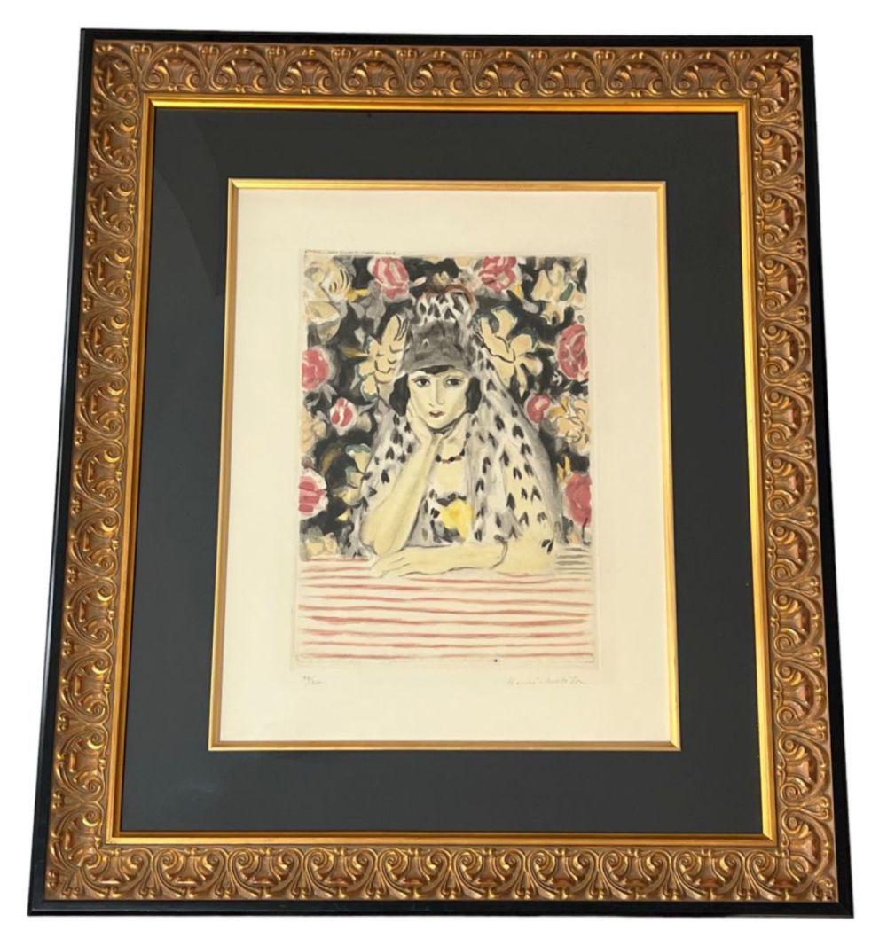 Henri Matisse L'Espagnole a la Mantille Aquatint (1 of 12)
