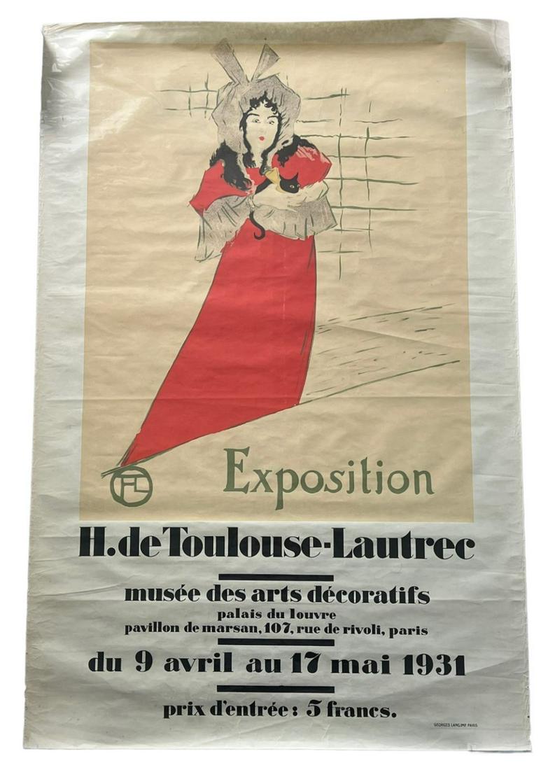 Toulouse-Lautrec Poster & L'Amour De L'Art Magazine (1 of 18)