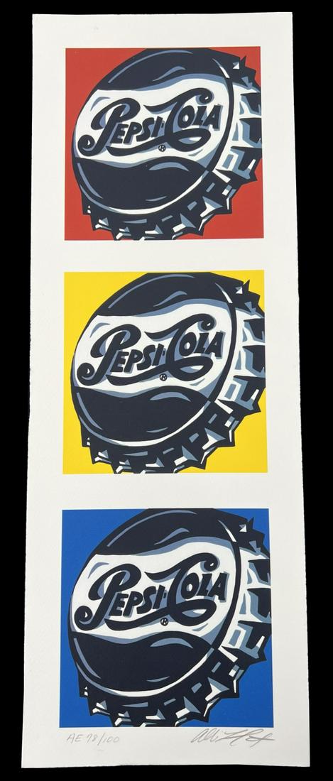 Allison Lefcort "Pepsi Cola" Color Lithograph (1 of 9)
