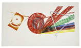 James Rosenquist "Spokes" Etching & Aquatint