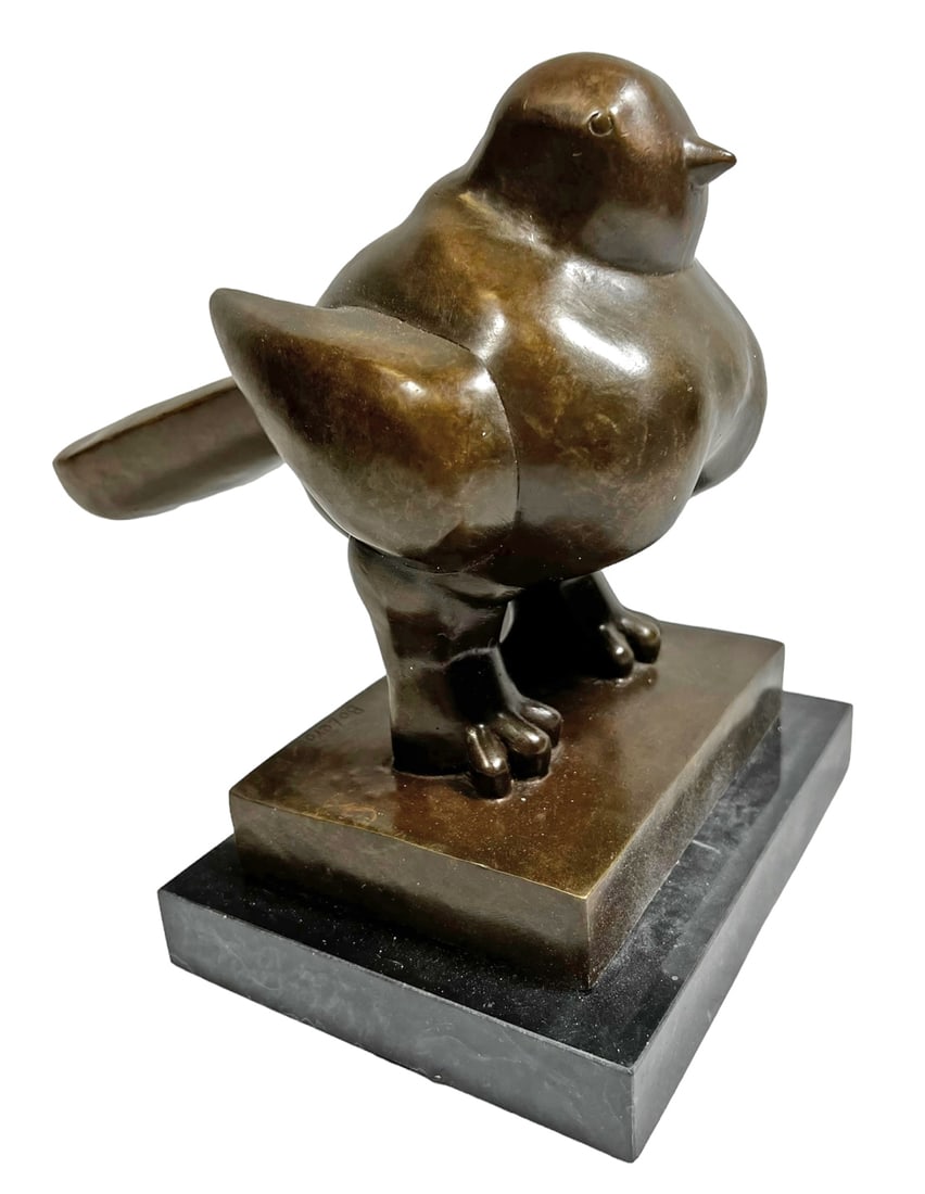 After Botero "Bird of Peace" Bronze Sculpture (1 of 1)