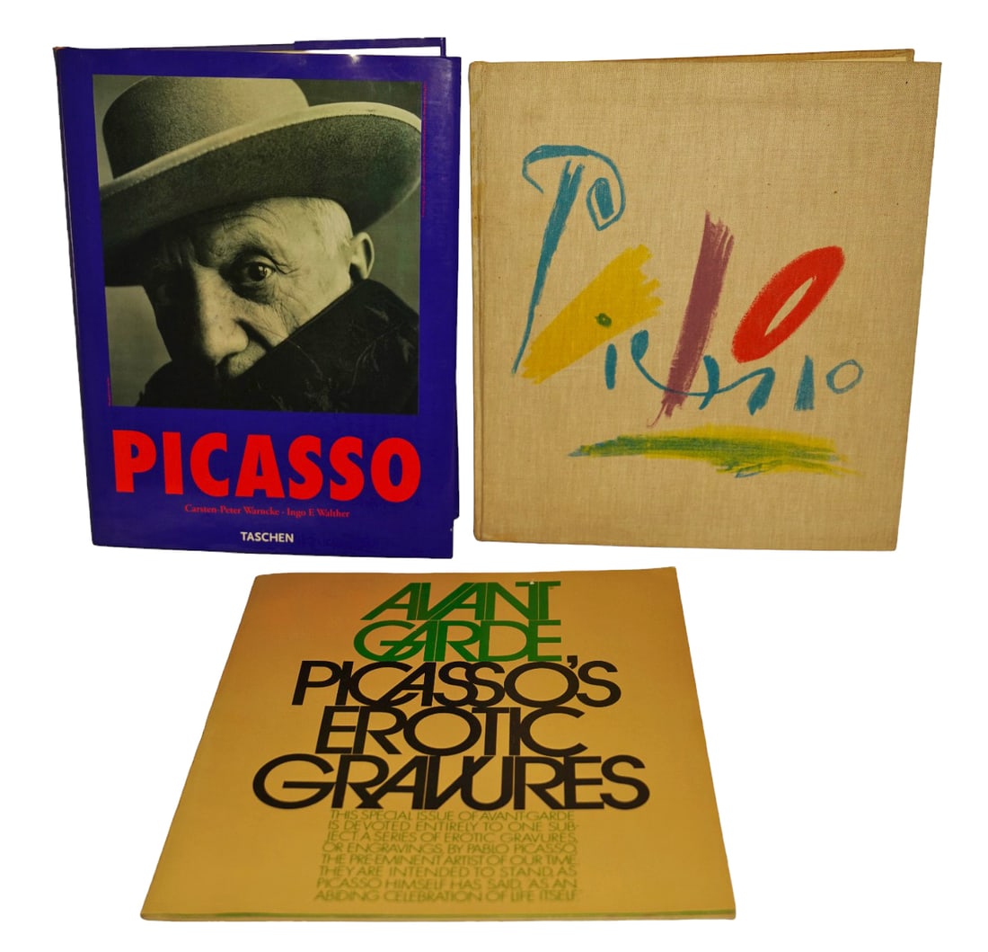 (3) Pablo Picasso Art Books (1 of 9)