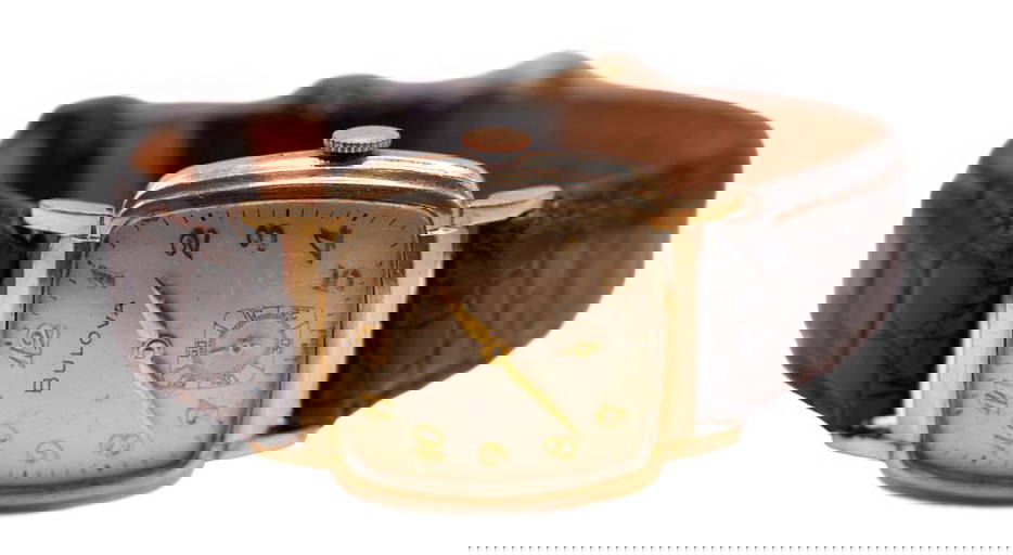 Vintage Bulova 10k Rgp Gentlemen's Watch