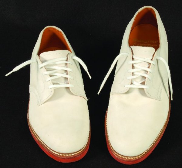 60 60* Pat Boone two pairs of white buckskin shoes