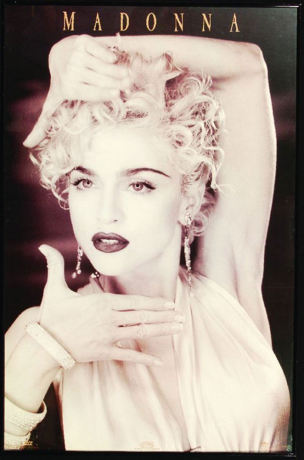 329 329* Madonna "Vogue" poster, 1990 Jun 02, 2007 THE FAME BUREAU