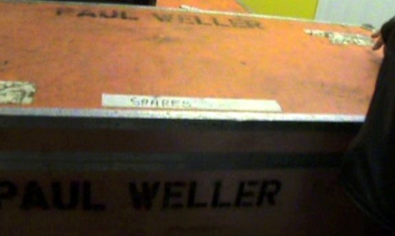 Paul Weller Personal Two large flight cases 