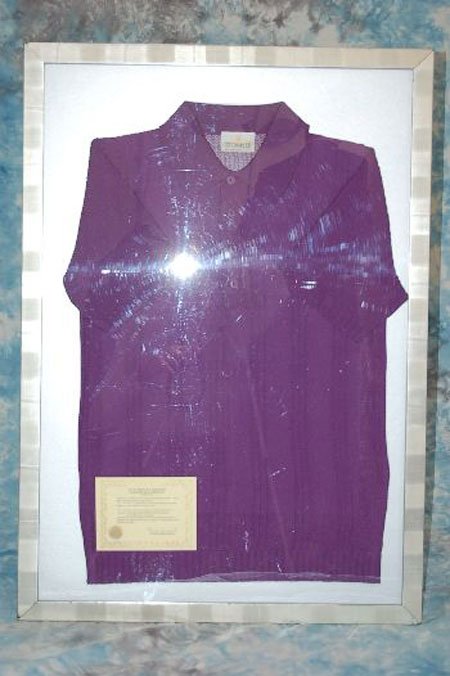 Elvis Presley - Owned and worn polo shirt