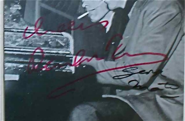 Beatles Paul McCartney George Martin Signed Photog - 2
