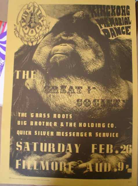 A poster for Family Dog (FD2) featuring Grass Roo