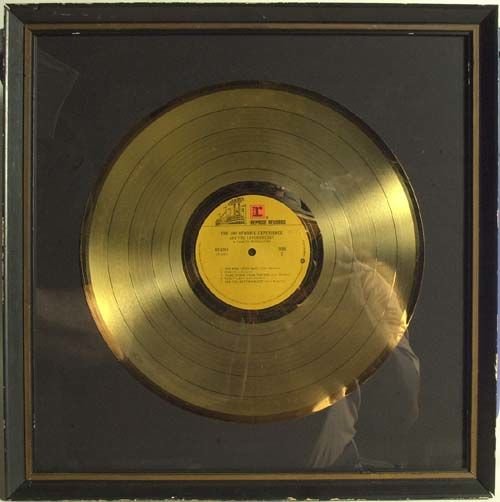 Jimi Hendrix Are You Experienced Gold Disc