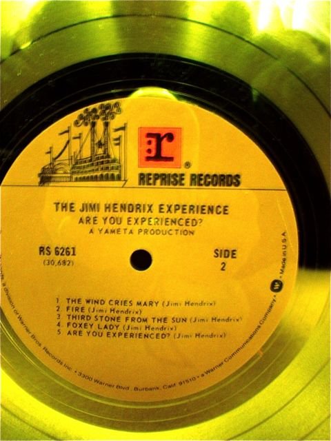 Jimi Hendrix Are You Experienced Gold Disc - 4