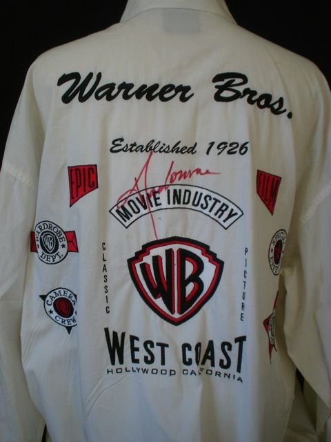 Madonna signed Warner Movie shirt - 2