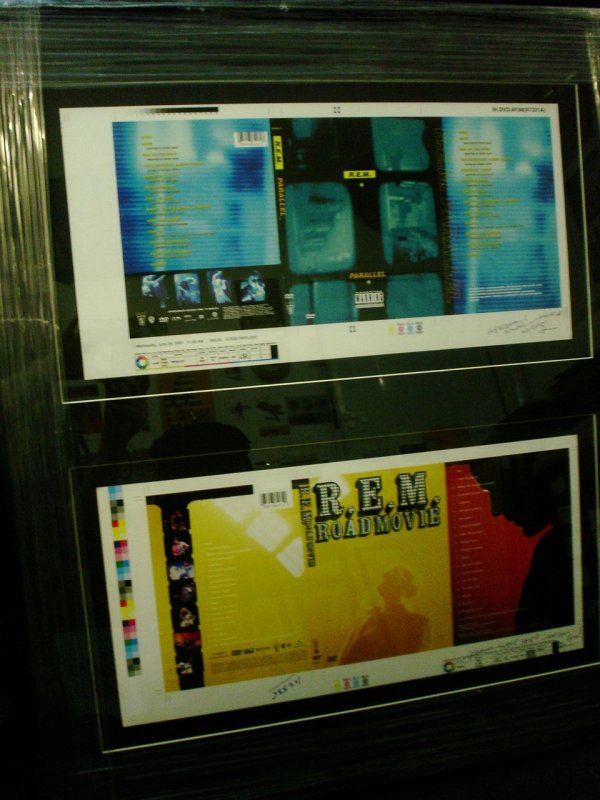 REM Road Movie DVD approved Original artwork
