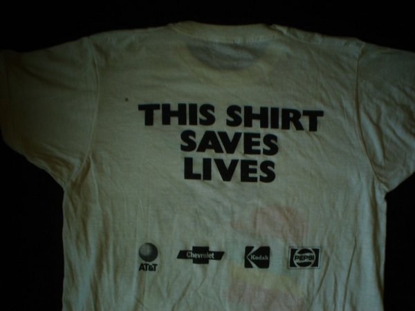 Live Aid An original London T Shirt and an origina - 2