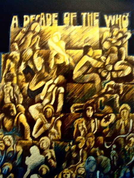 The WHO John Davis, A Life's Work: John Davis, A Life's Work John Davis was a lifelong Who devotee and a very talented artist. In 1973 his fascination with Pete Townsend's work led him to create his own visual interpretations of Townse