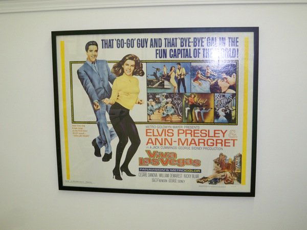 Elvis Presley Viva Las Vegas Cinema Poster: An Original One-sheet cinema poster for the Elvis Presley Smash-Hit Film 'Viva Las Vegas' Co-starring Ann Margaret