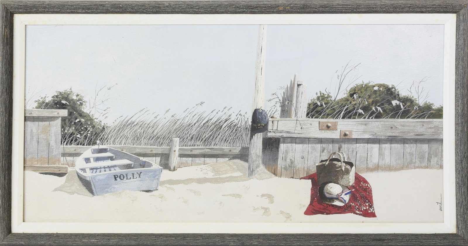 John Austin (1918-2001) Painting - "Polly's Place" (1 of 4)