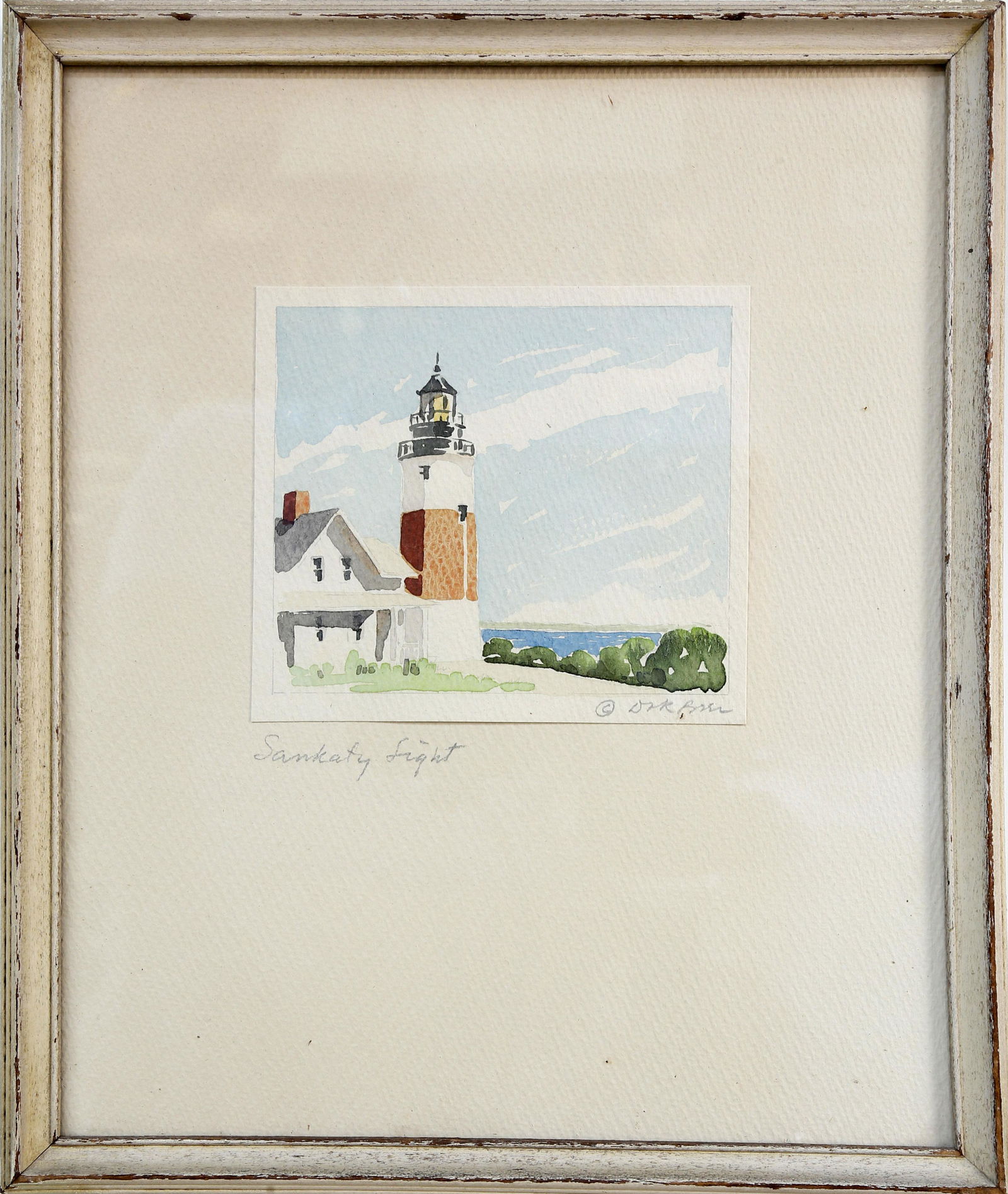 Doris and Richard Beer Painting - "Sankaty Light" (1 of 3)