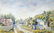 Lillian Gertrude Smith Watercolor "Broadway, Sconset" - 2