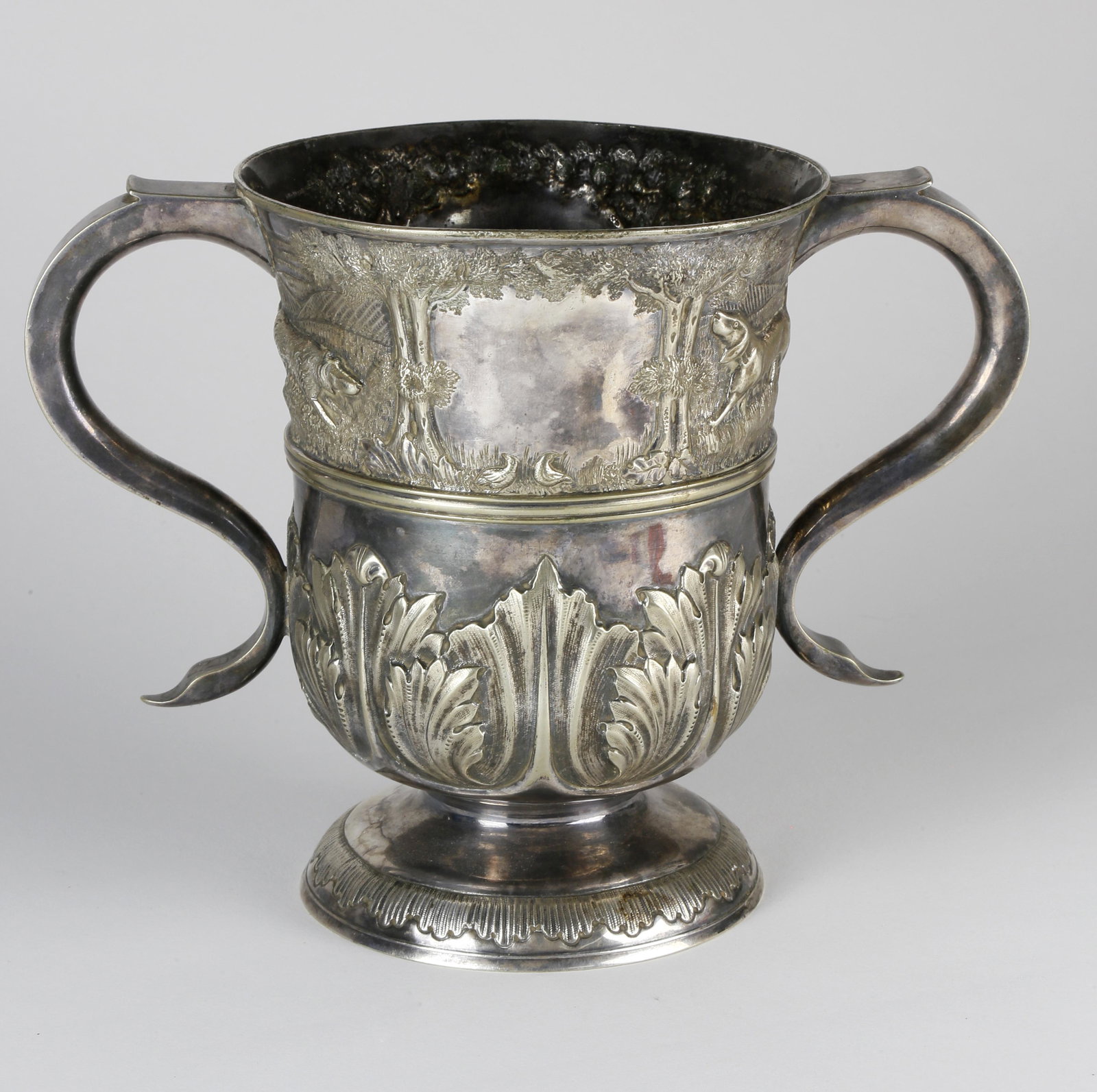 Silver Plated Hunting Trophy Cup, 19th Century (1 of 4)