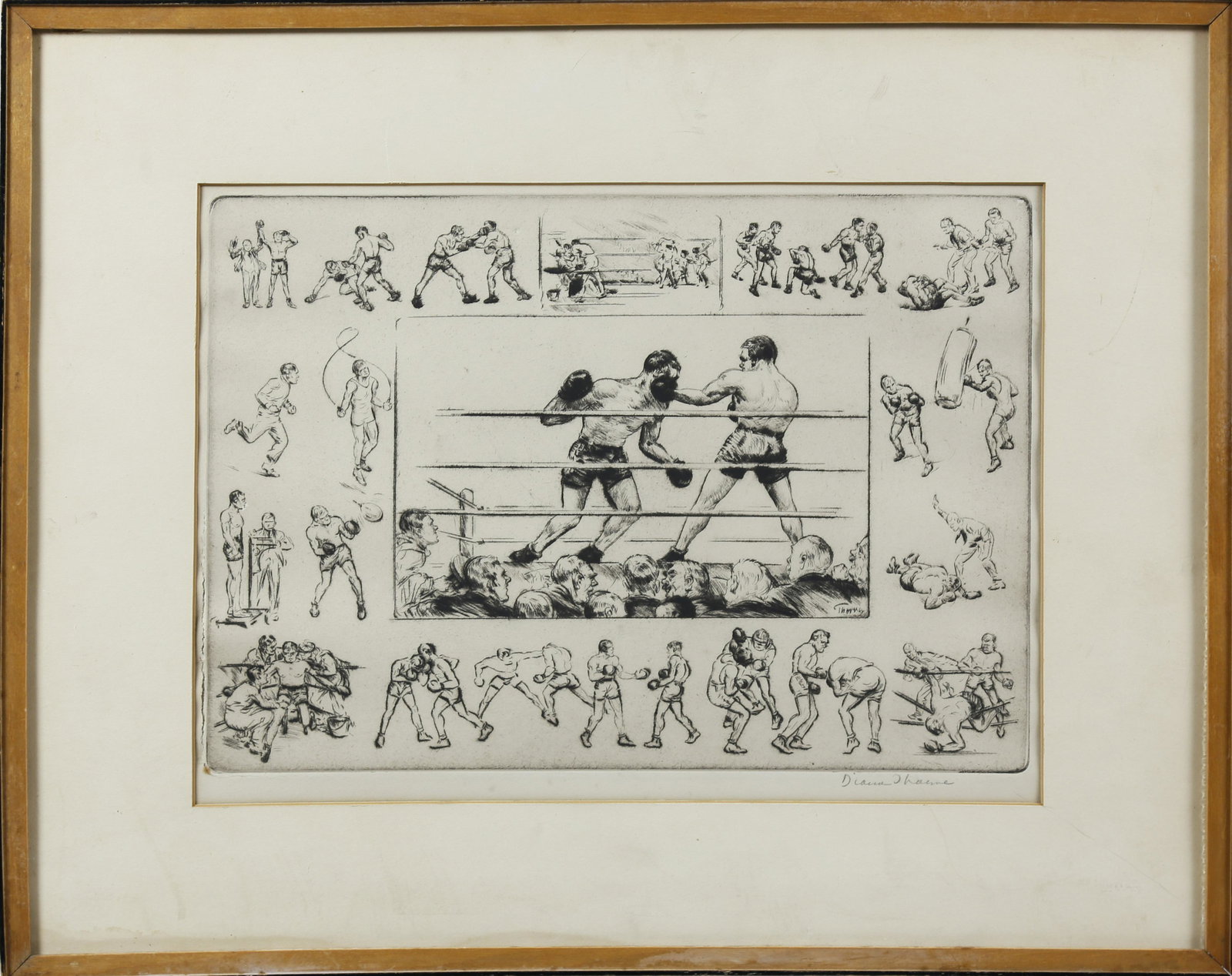 "Jack Dempsey vs Argentine Heavyweight Luis Angel (1 of 2)