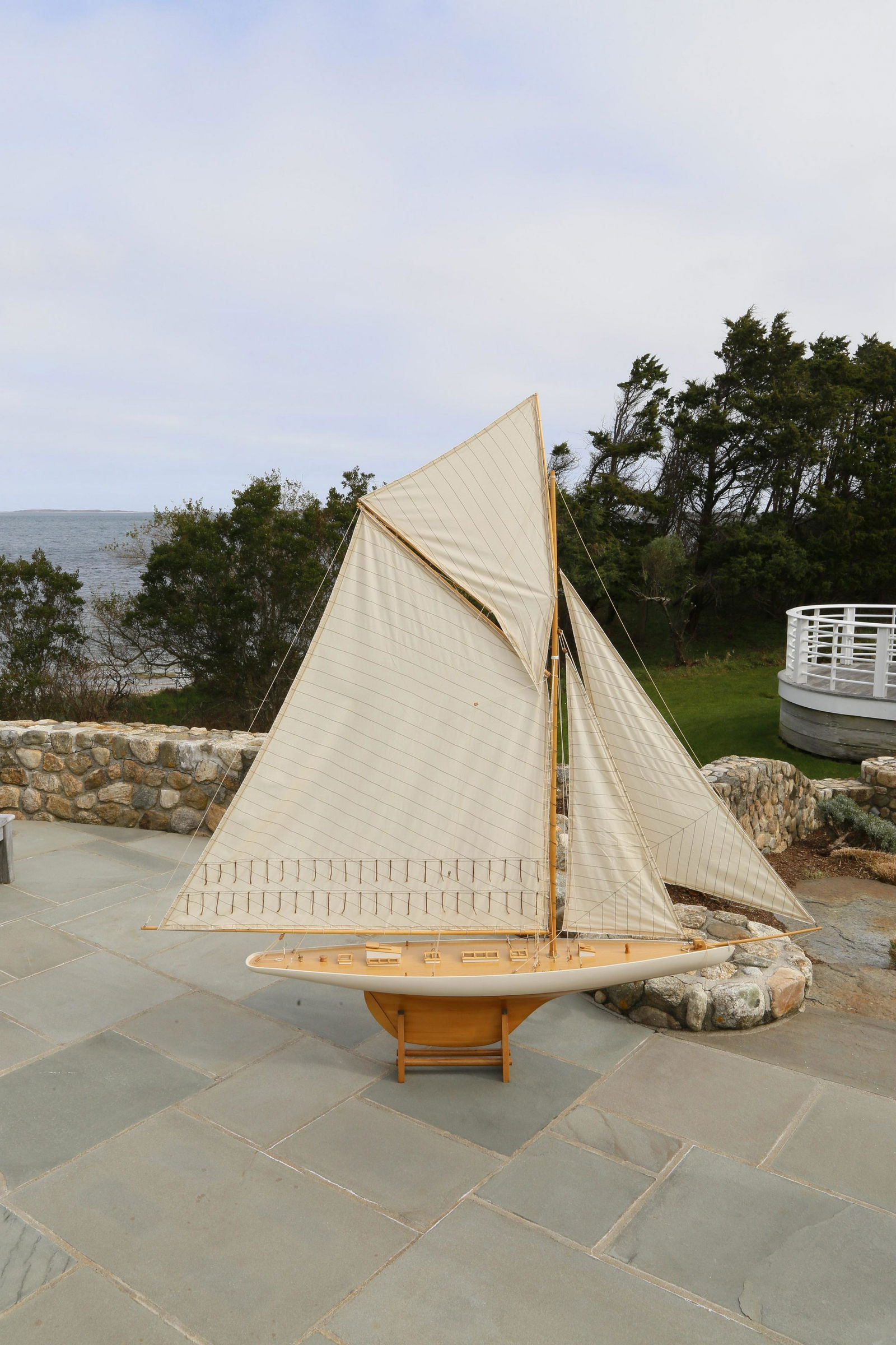 Contemporary Pond Model on Stand (1 of 1)