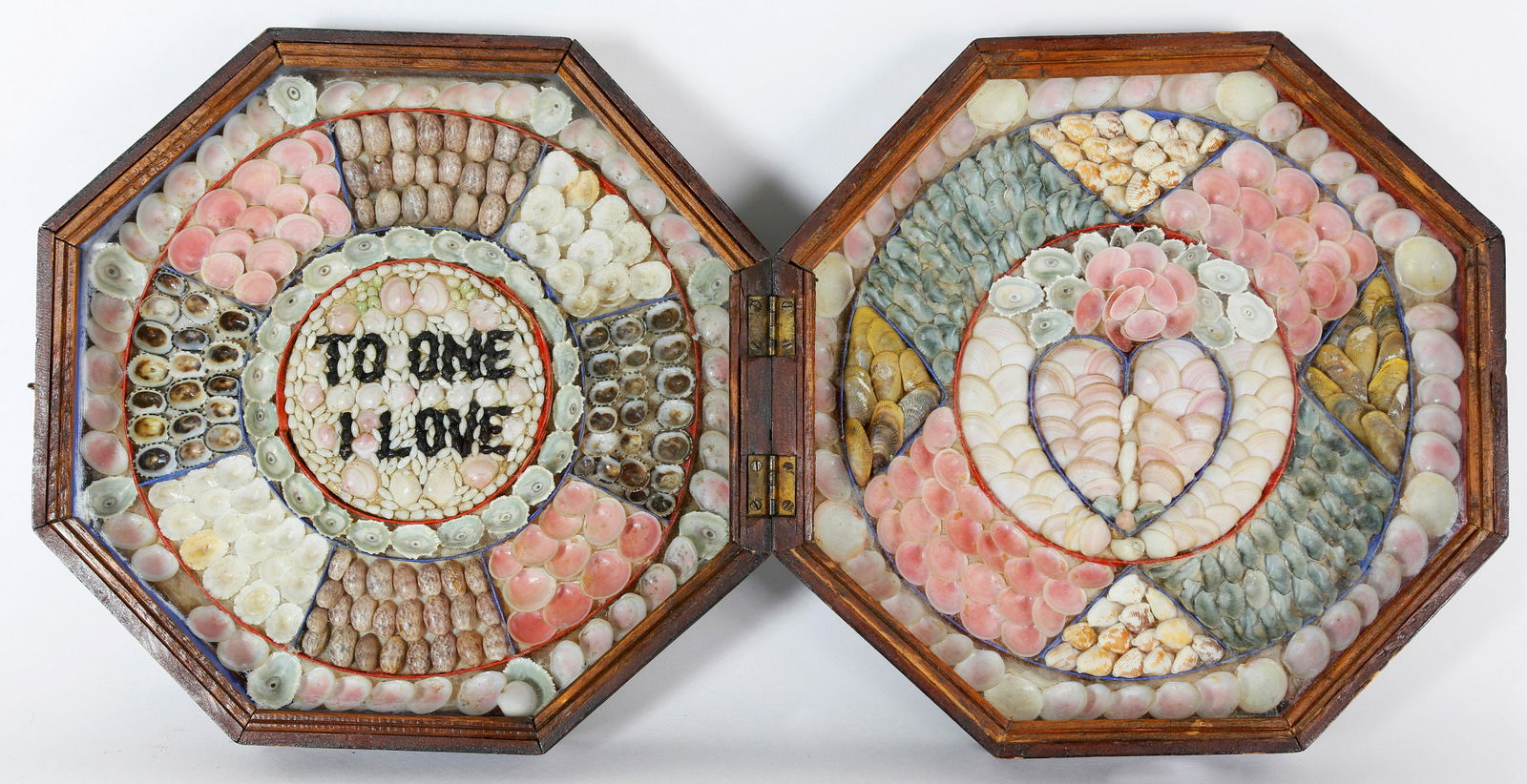 Double Sailor's Valentine "To One I Love" (1 of 4)