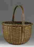 Nantucket Lightship Basket, circa 1860-1870 (1 of 3)