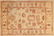 Vintage Hand Woven Turkish Oushak Carpet