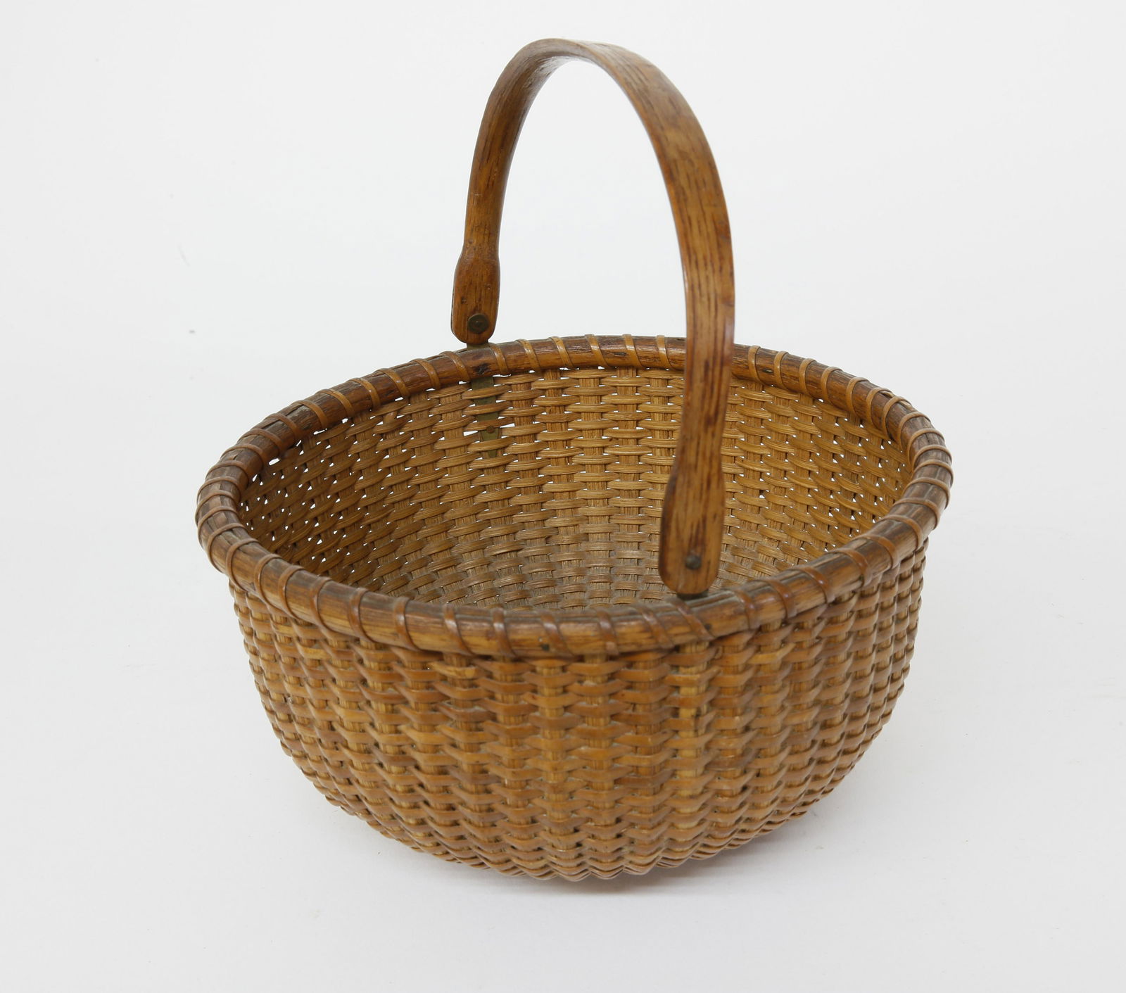 Ferdinand Sylvaro Nantucket Basket, circa 1910 (1 of 4)