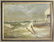 Charles Henry Gifford Oil, "Saving the Pier in Stormy