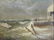 Charles Henry Gifford Oil, "Saving the Pier in Stormy - 2
