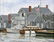 Roy Bailey Oil on Canvas "North Wharf" - 2