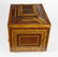 Sailor Made Multi Wood Inlaid Lift Top Box, 19th - 5