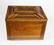 Sailor Made Multi Wood Inlaid Lift Top Box, 19th - 6