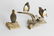 3 Vintage Miniature Carved and Painted Shorebird Decoys - 2