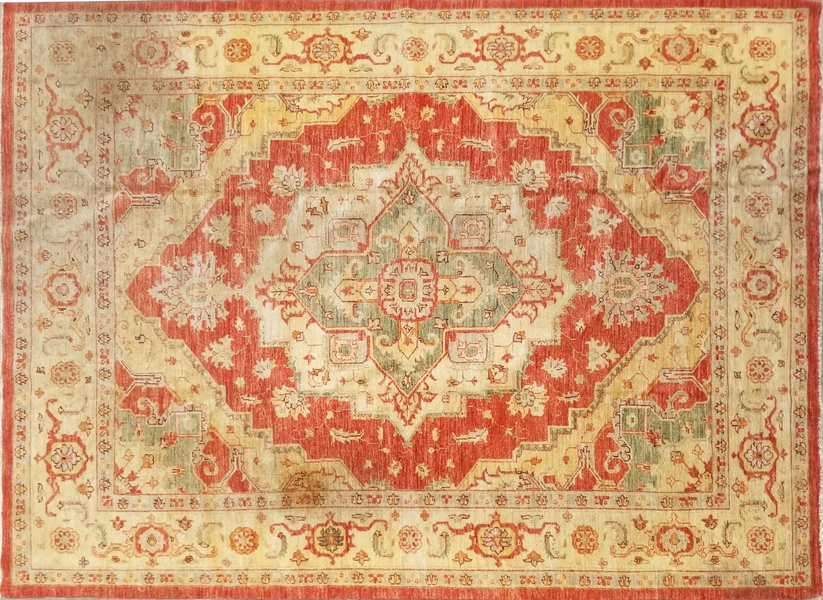 Hand Woven Wool Kotanabad Carpet (1 of 4)