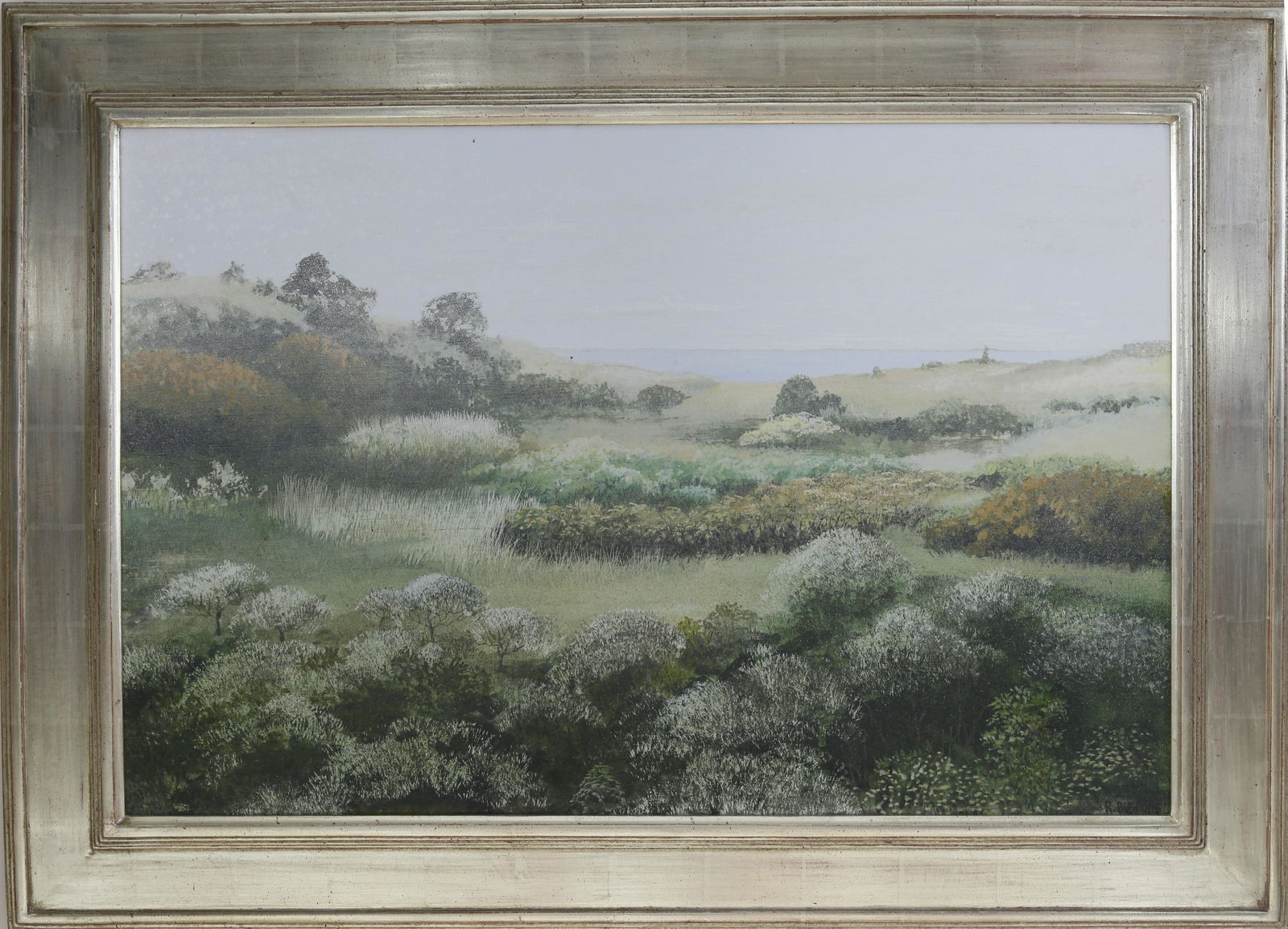 Robert, "Bobby" Bushong Tempera on Board, "Road to (1 of 5)