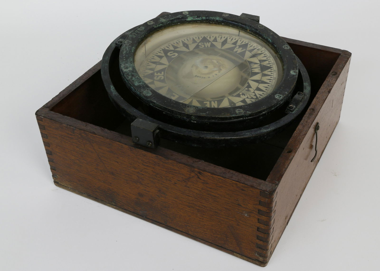 Ritchie, Boston Box Compass, 19th Century (1 of 4)