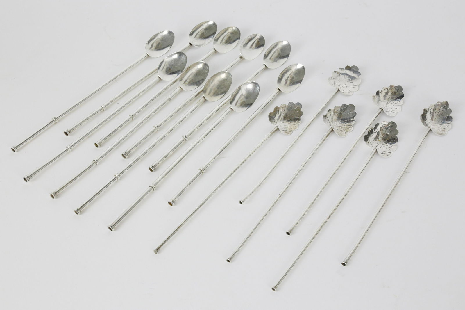 16 Sterling Silver Iced Tea Straws (1 of 3)