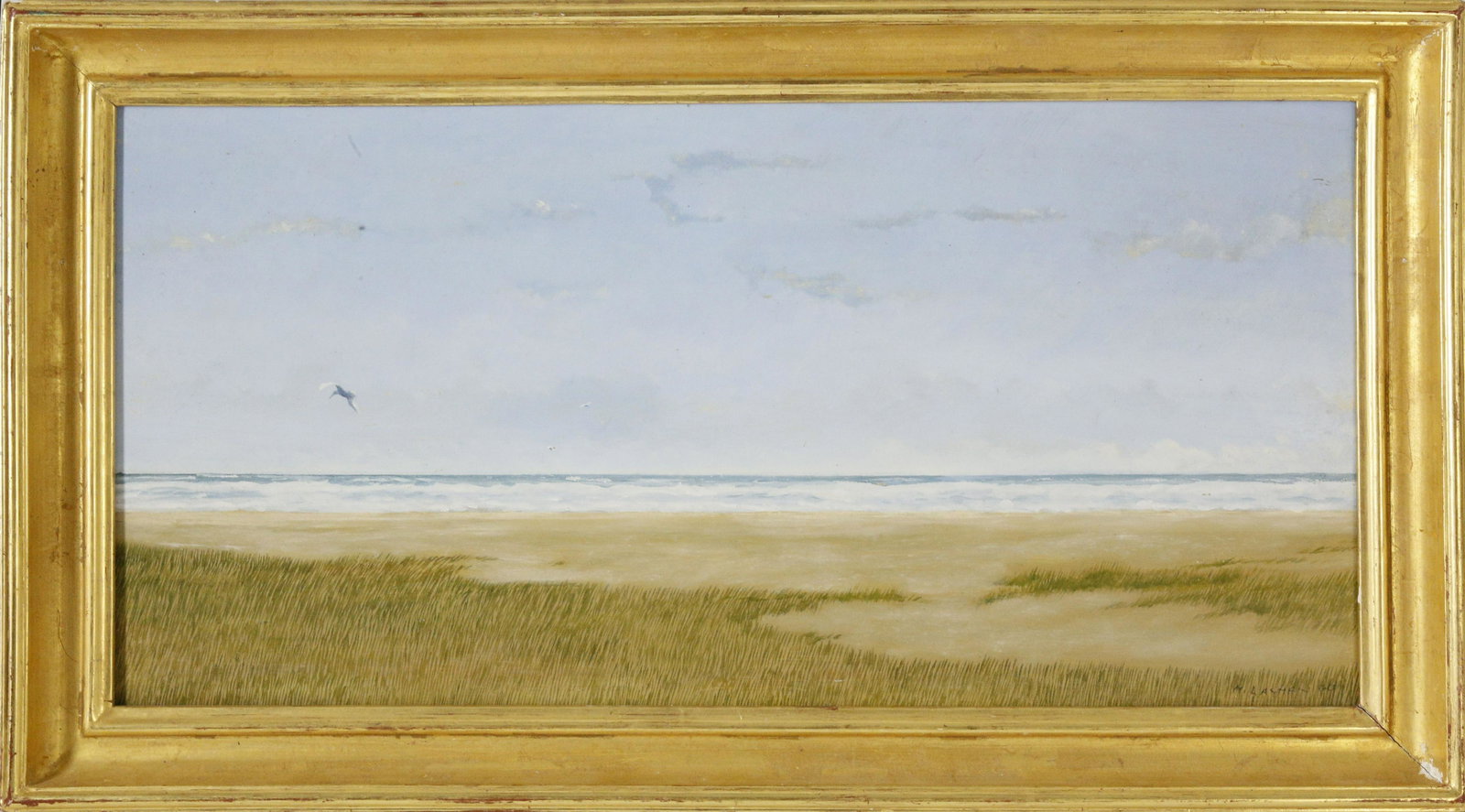 Kenneth Layman Oil on Board "In Flight" (1 of 4)