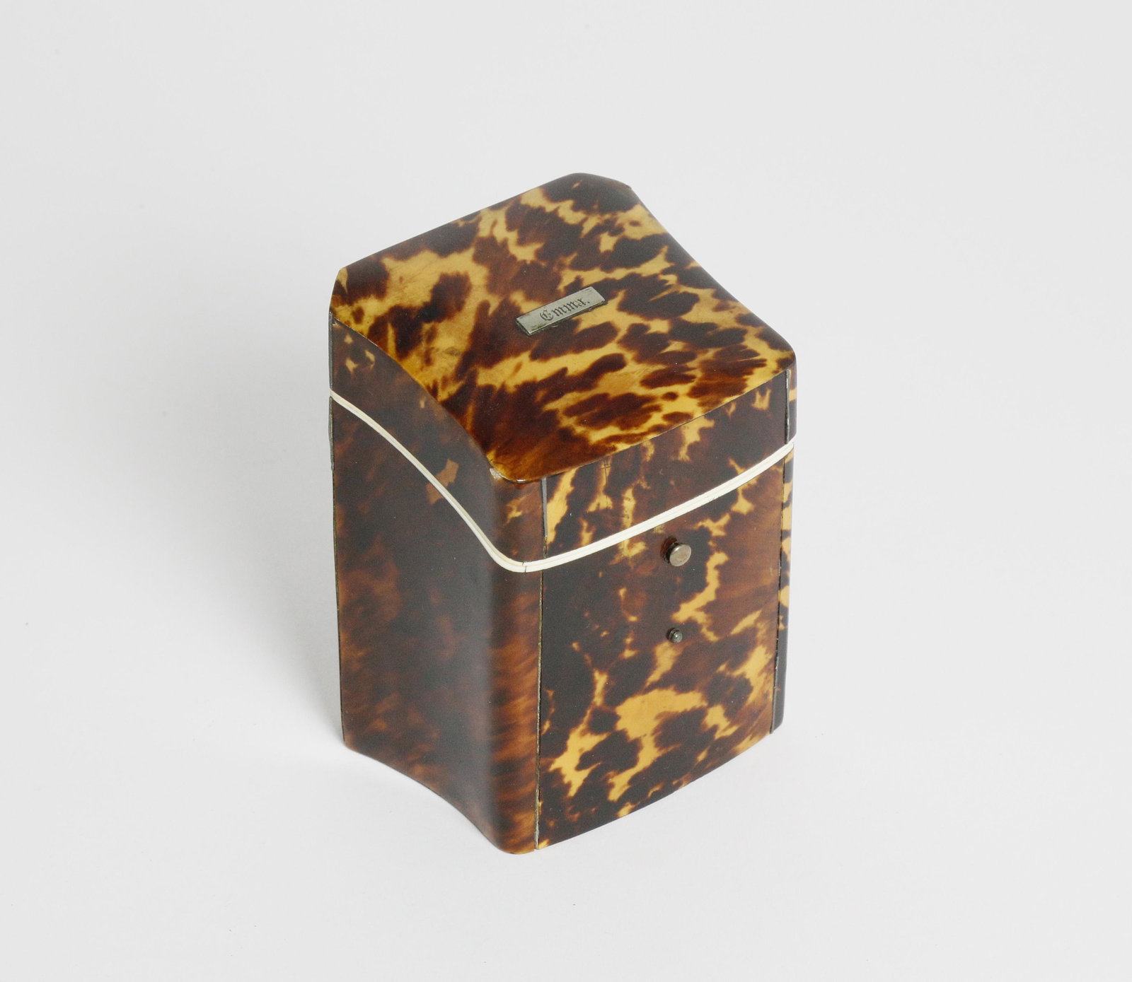 Early 19th c. Tortoiseshell Lady's Traveling Box (1 of 6)
