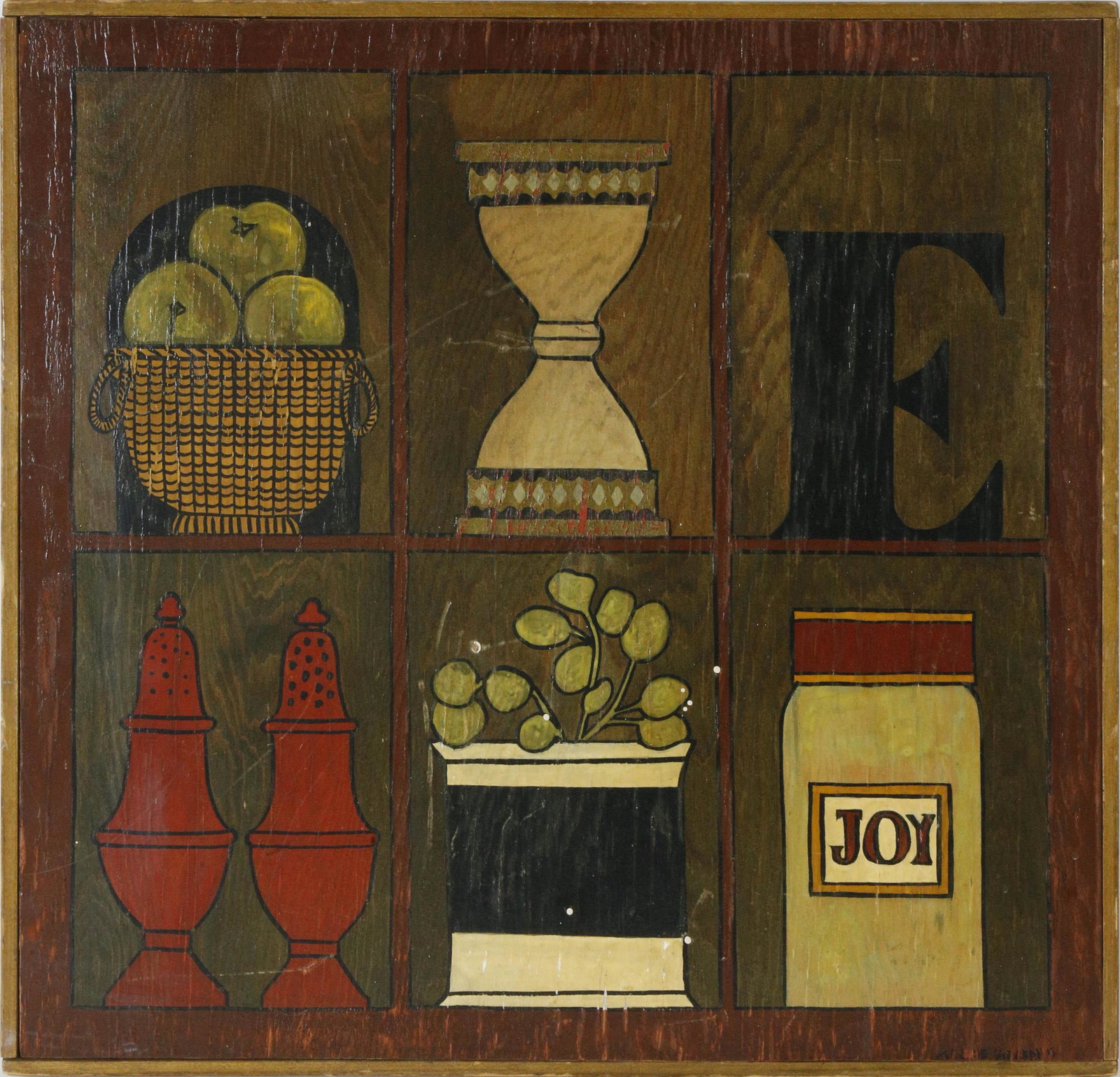 Maggie Meredith Oil on Board "Still Life with Nantucket (1 of 6)