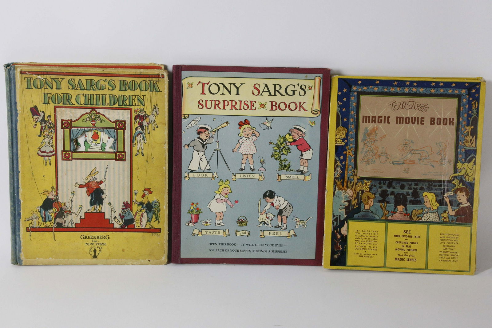 Three Vintage Tony Sarg Illustrated Children's Books (1 of 9)