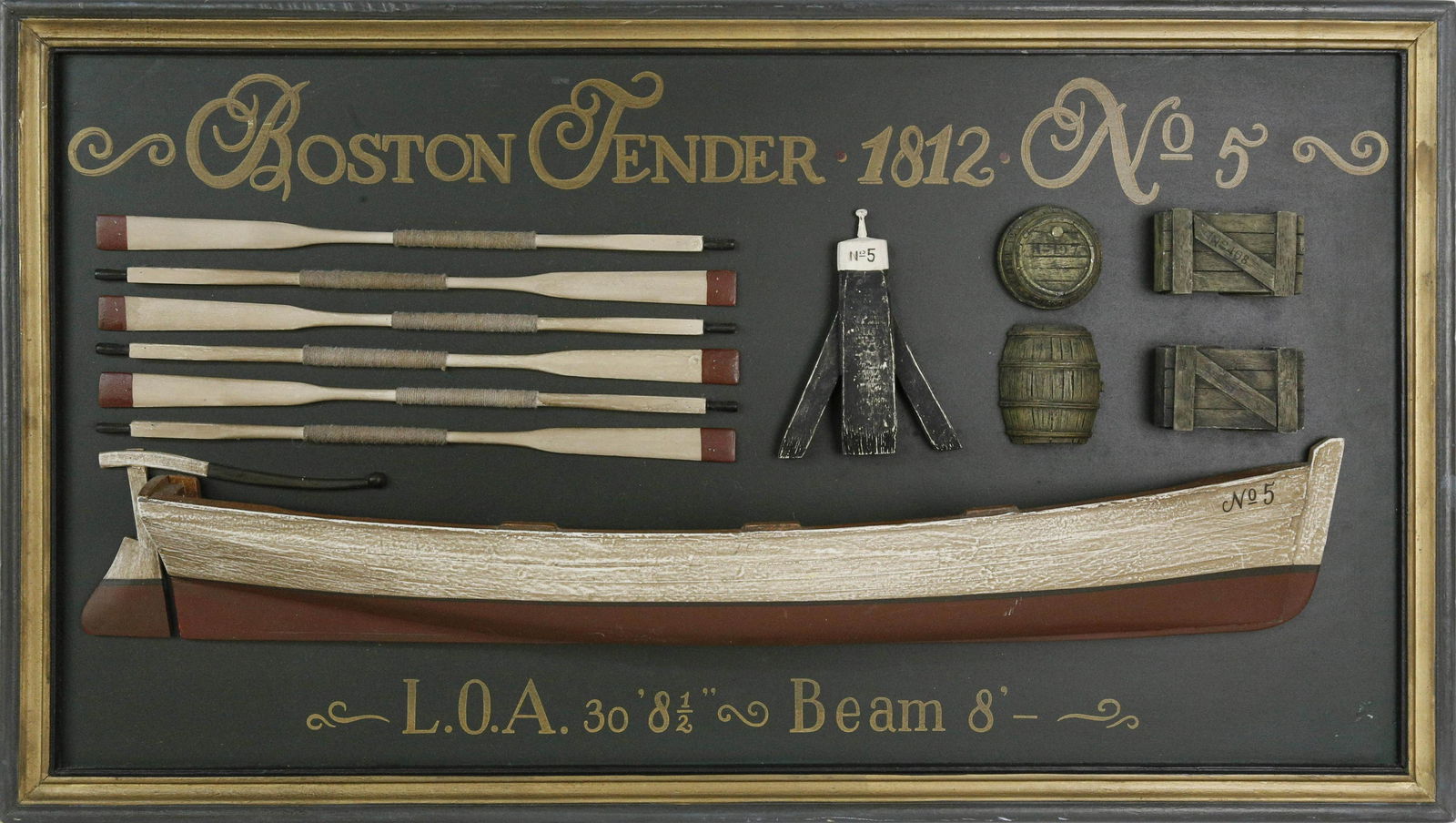 Contemporary Boston Tender No. 5 1812 (1 of 5)