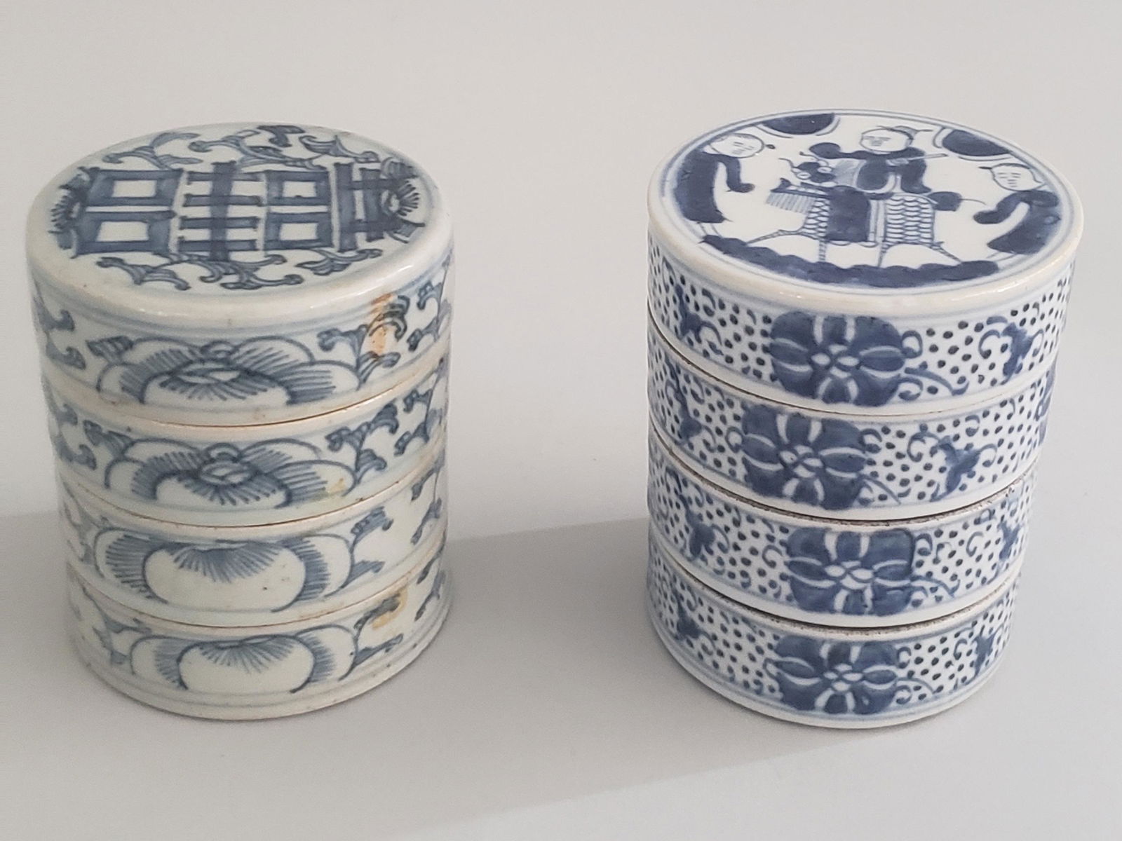 Two 19th Century Chinese Blue and White Porcelain (1 of 7)