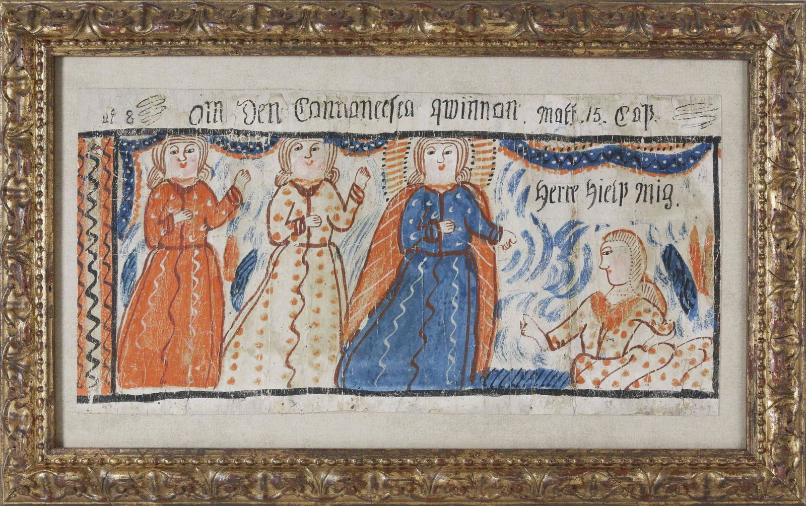 Swedish Folk Art Bonad, circa 1820 (1 of 5)