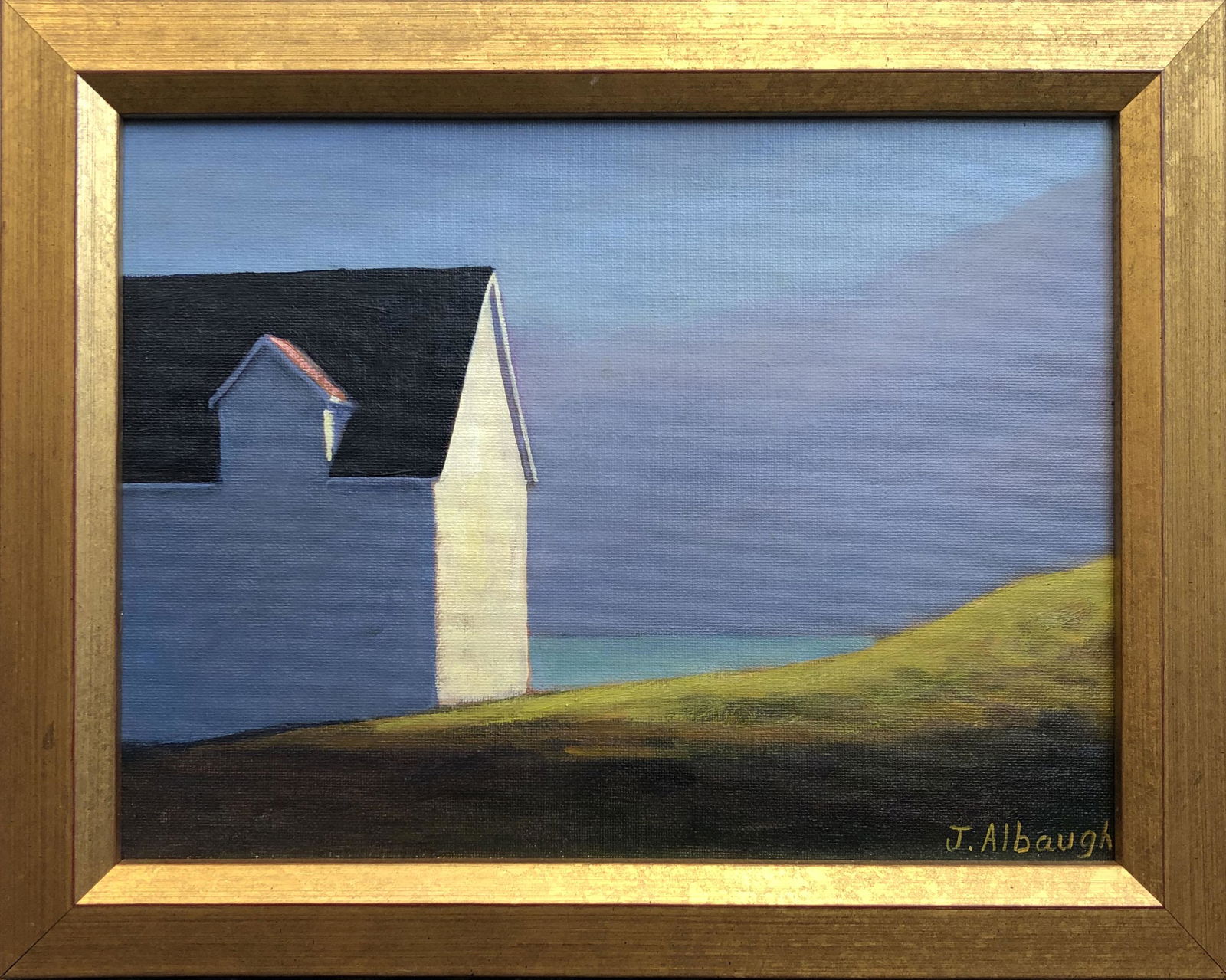 Joan Albaugh Oil on Canvas Board "Approaching Storm" (1 of 3)